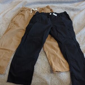 Cat & Jack Black and Tan Kids' Casual Pants